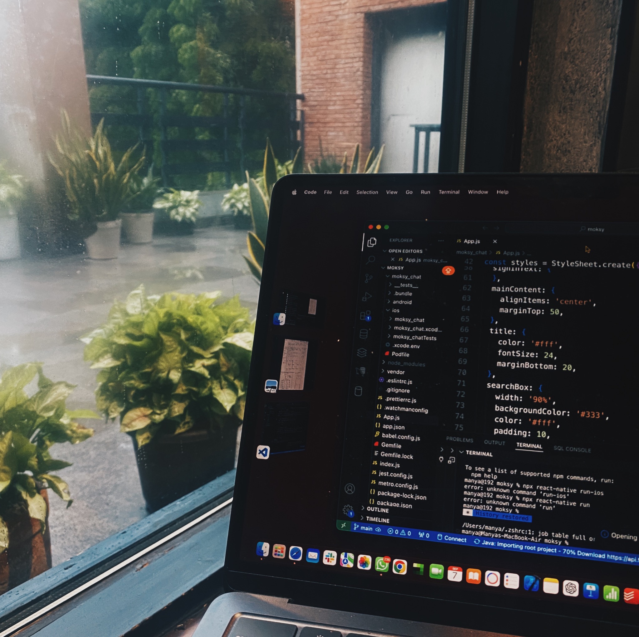 Coding comic illustration